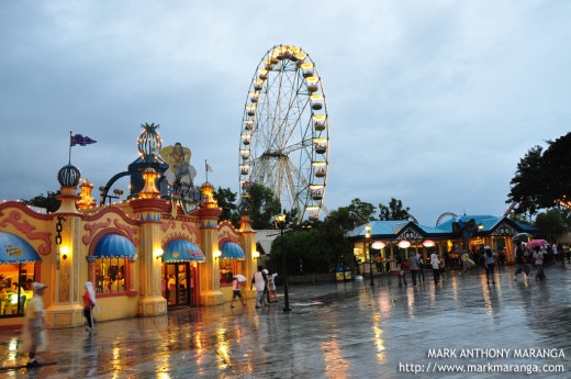 Enchanted Kingdom at Night