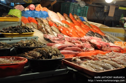 Fresh Seafood at the Wet Market