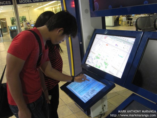 Interactive Touch Screen Map