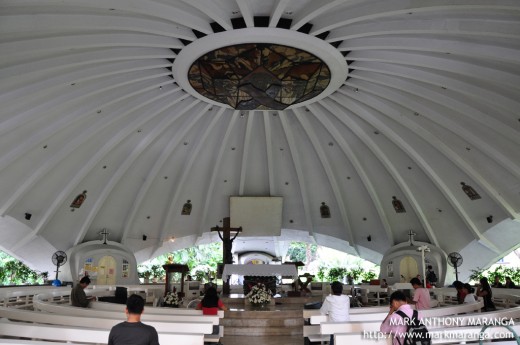Interior of Sto. Niño de Paz Chapel