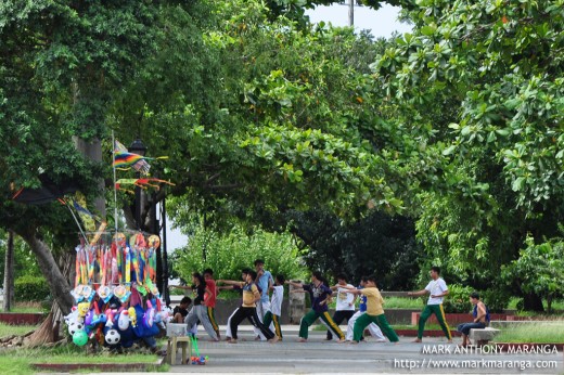 Karate Training at Quirino