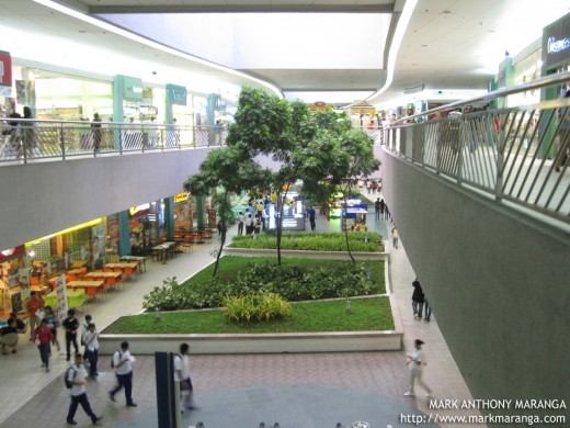 Landscape inside the Mall