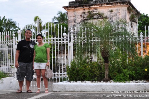 Mark and Lisa at Mactan Shrine