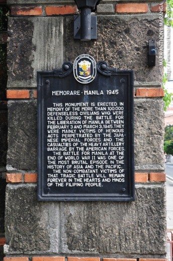 Memorare Manila - National Historical Institute