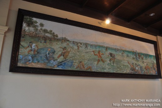 Mural Painting depicting the Battle of Mactan