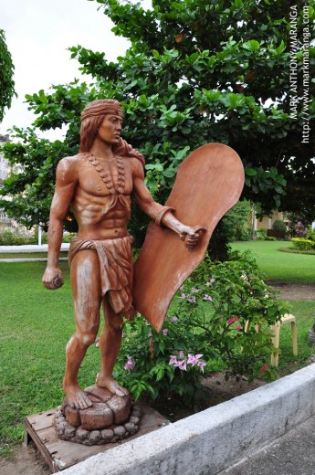 The Short Lapu-lapu Statue