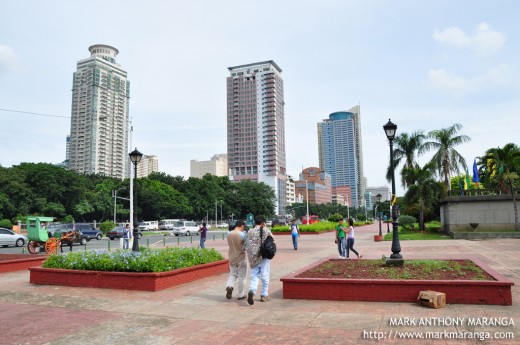 View of Manila Buildings from KM 0