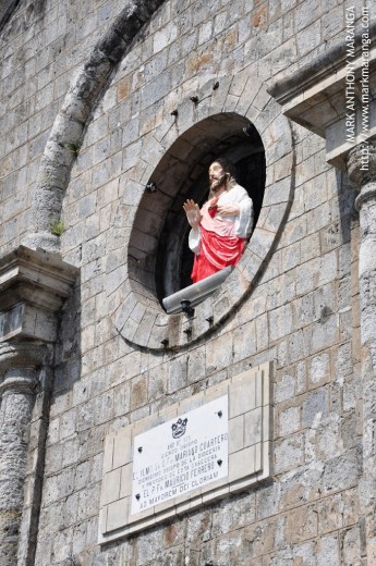 Christ at the facade