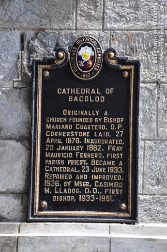 Marker of the San Sebastian Cathedral