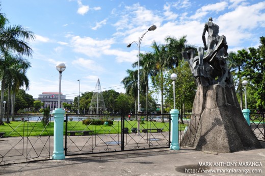 Landscape View of Lagoon and Park