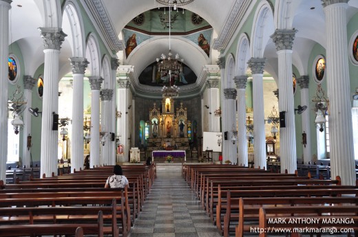 Church Aisle and Altar