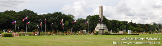 Rizal Monument Landscape