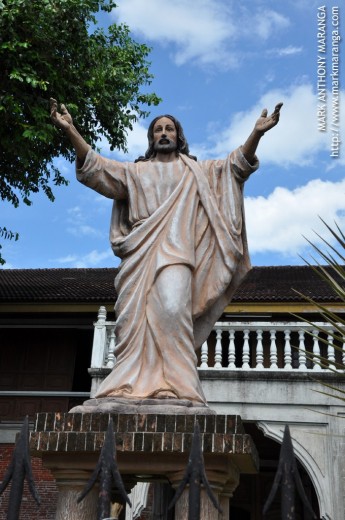 Statue of Jesus Christ in the Bishop's Palace