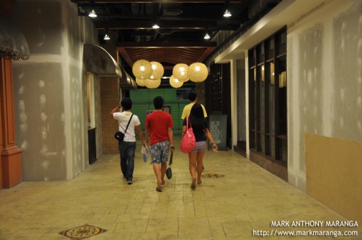 On the way out