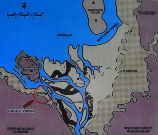 Location of Bequibel Shell Museum