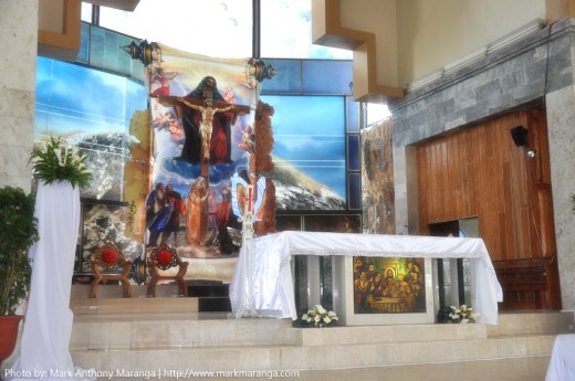 Main Altar of Sto Nino Shrine