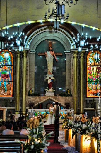 The Altar, during a wedding