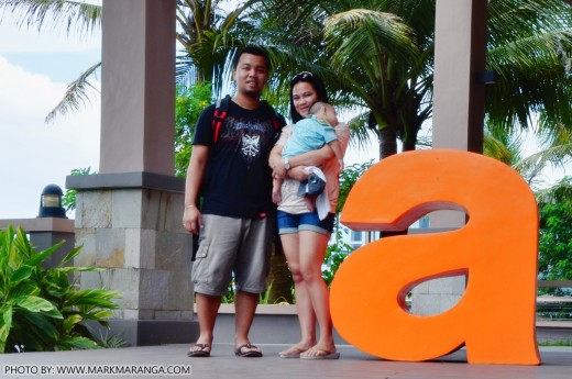 Mark, Lisa & SAM with big letter a