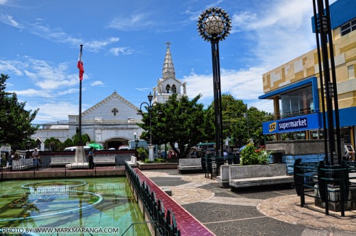 St. Raphael Church from Plaza Rizal