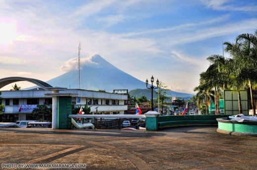 View of Mt. Mayon