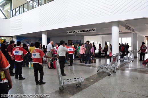 Arrival Area of General Santos City Airport