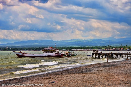 Fishing Boats docked at the Wooden Port