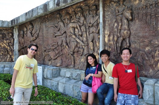 Jim Ray, Lisa, RC & Bouying at the Murals