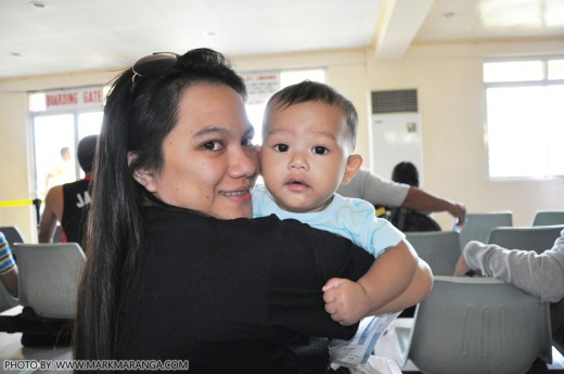 Lisa and Sam at Departure Room