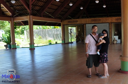 Mark, Lisa and Sam at Abatan RiverLife