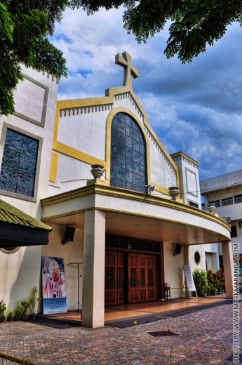 Our Lady of Peace and Good Voyage Church - Close-up