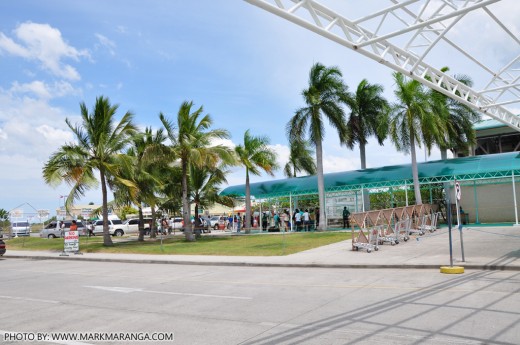 Outside the Gensan Airport