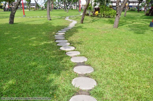 Stones as Walkway