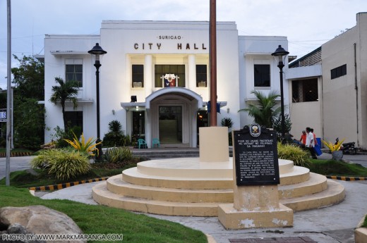 City Hall of Surigao and Site of the First Philippine Flag raising in Mindanao