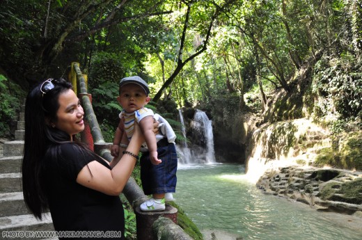 Lisa and Sam at Mag-aso Falls