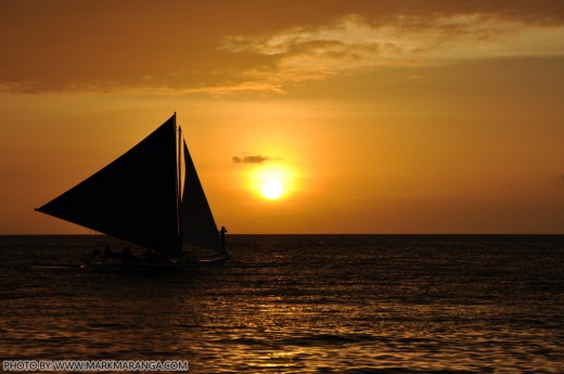 Sailboat & Sunset