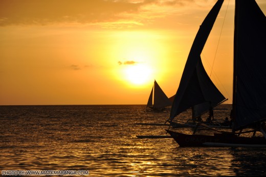 Sunset in Boracay