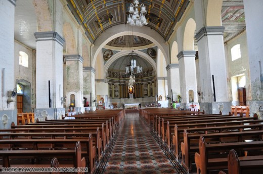 Inside Our Lady of Light Church