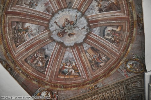 Ceiling Design of Maribojoc Church