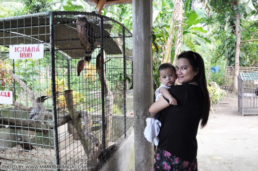 Sam and Lisa near the Cage