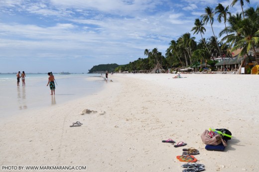 View of the Beach going north