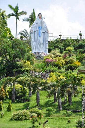 Huge Statue of Mother Mary in Sibulan