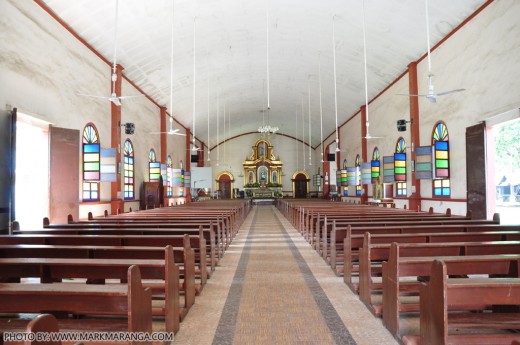 Interior of San Antonio de Padua Church