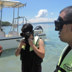 Diving Instructor explaining