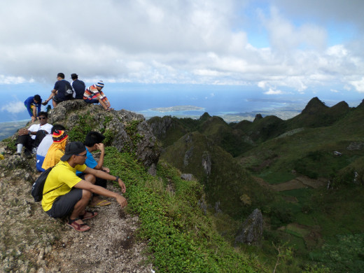 Bosconian Priests-to-be during their Meditation at Osmena Peak