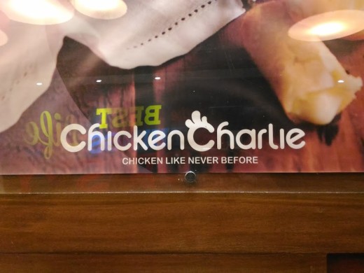 Chicken Charlie Menu