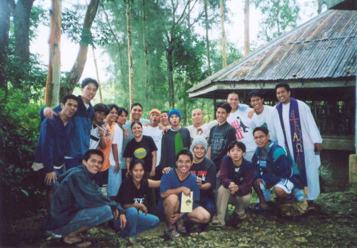 College Years - At the Don Bosco Retreat House