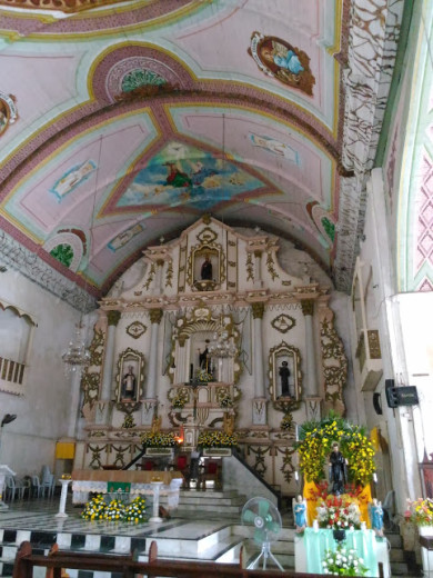 The Altar of San Guillermo de Aquitania Church