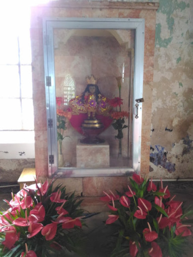 The Santo Nino inside the Church