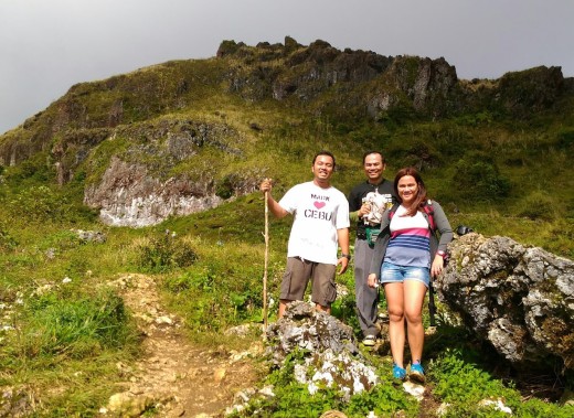 With Fr Ronel Vilbar at Mantalongon