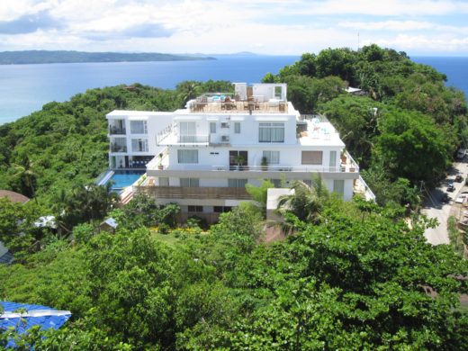 Huge White Mansion in Boracay
